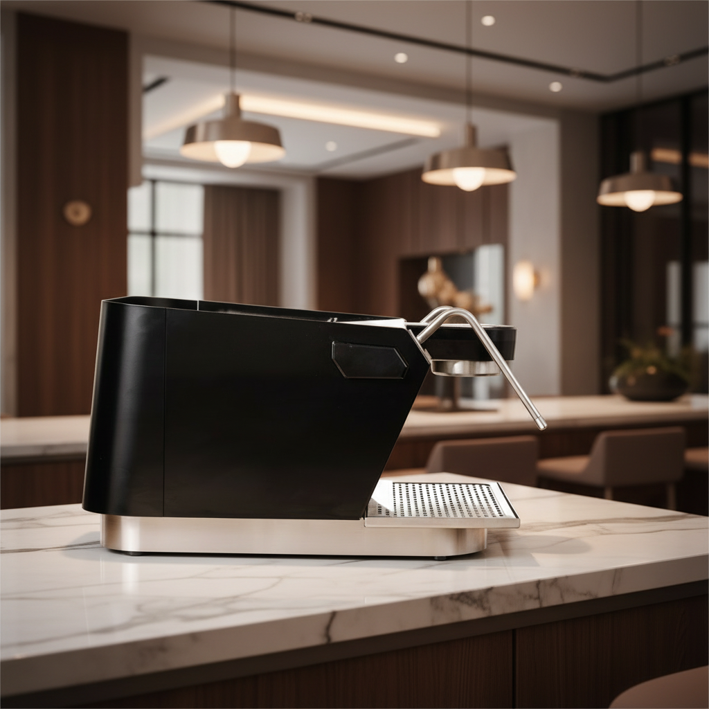 Mavam espresso machine in restaurant setting