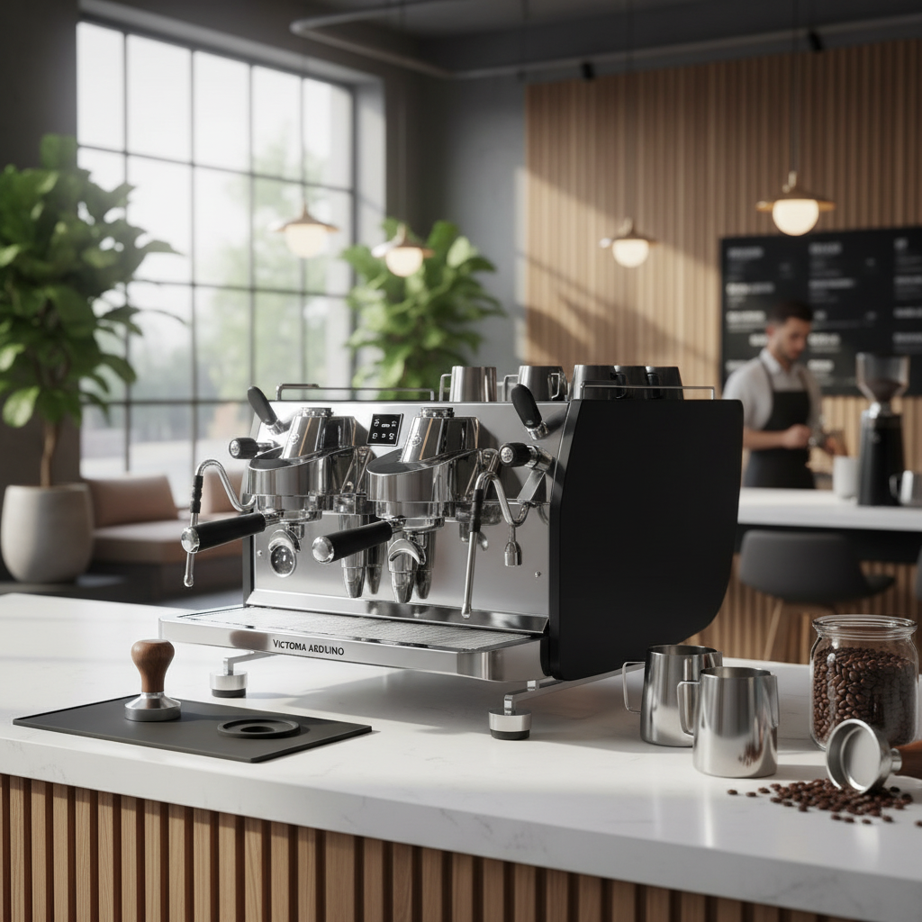 Victoria Arduino Maverick in modern coffee bar