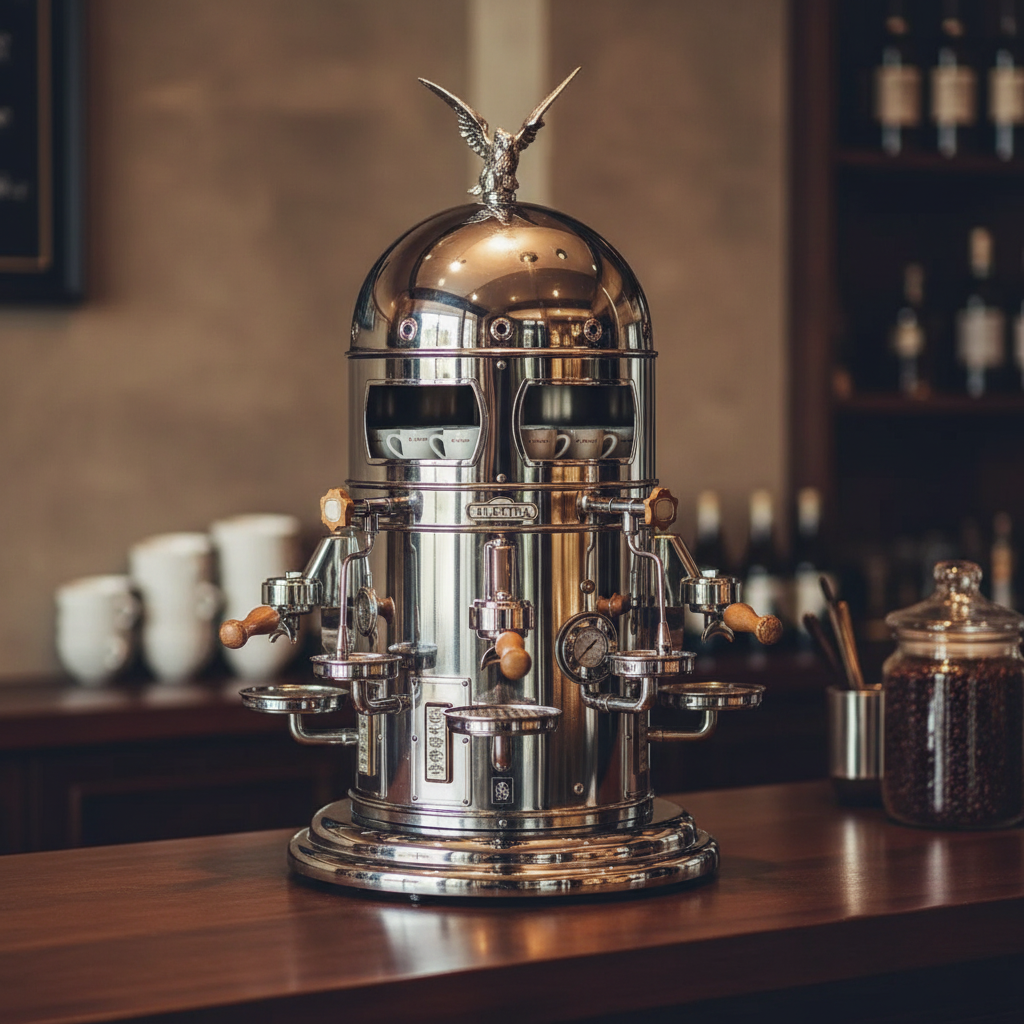 Elektra Belle Epoque 3 Group Commercial Espresso Machine (Chrome & Bakelight)