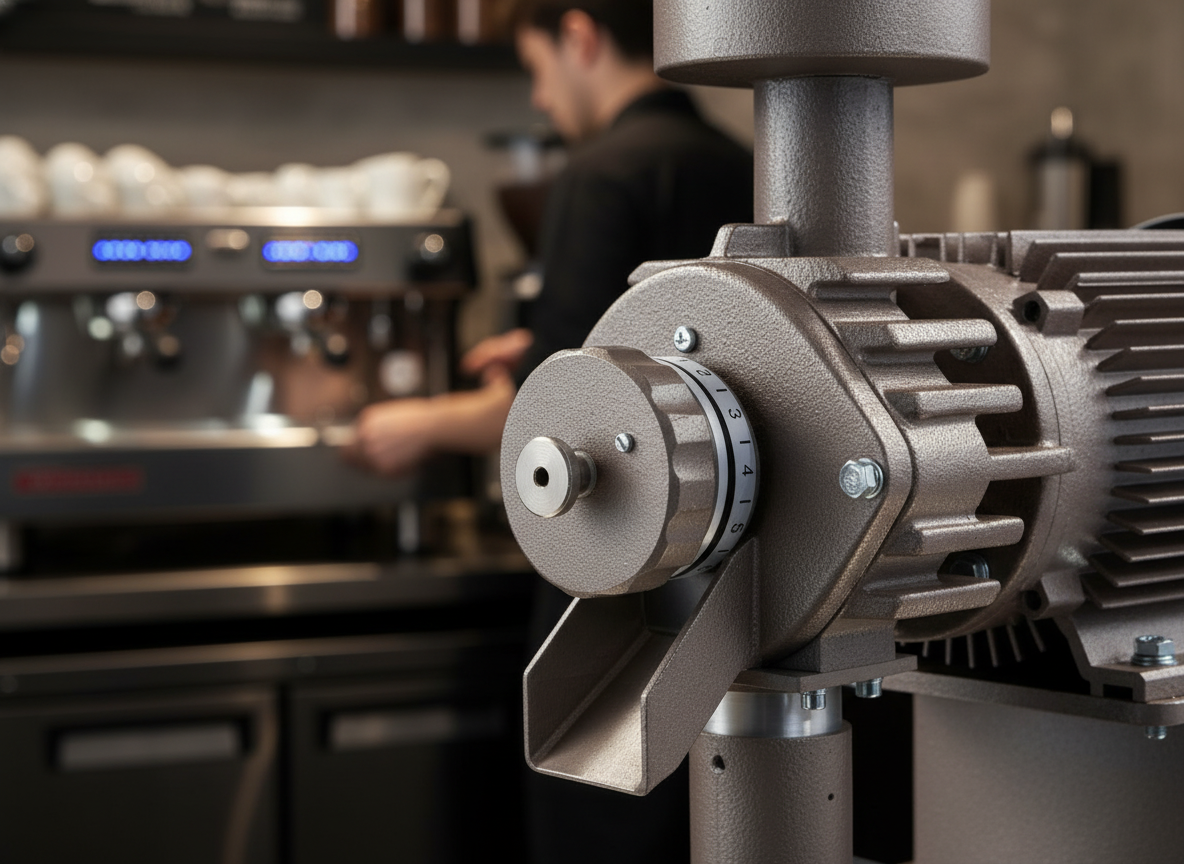 DK15 grinding mechanism detail