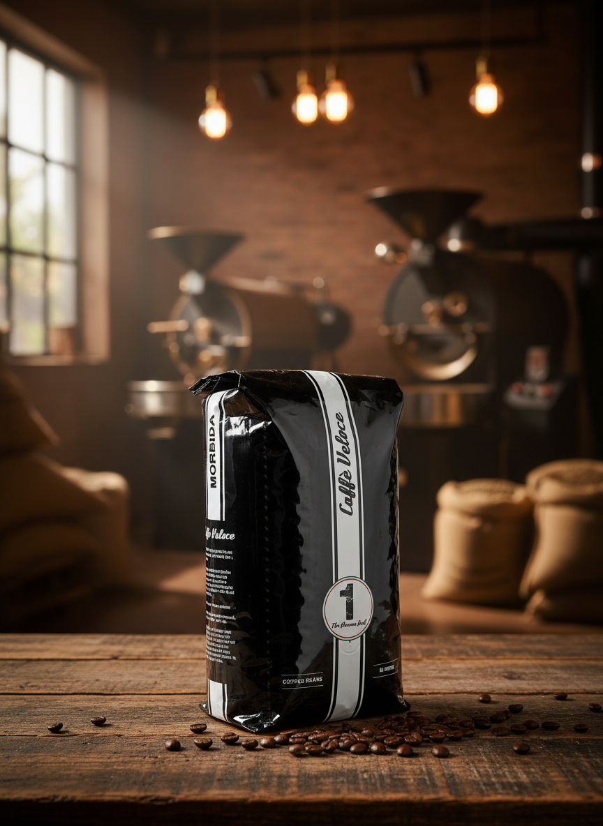 Coffee roastery setting