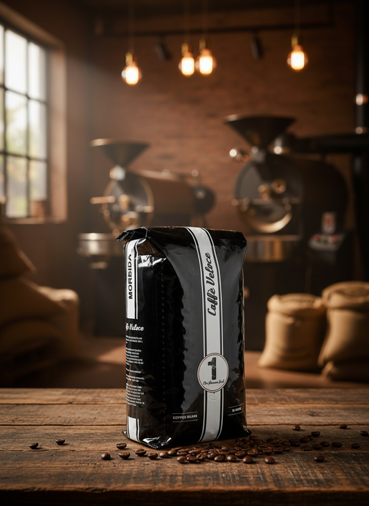 Coffee roastery setting