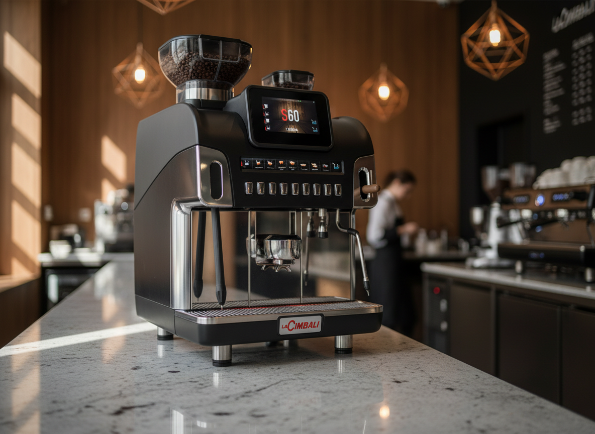 La Cimbali S60 in modern café setting
