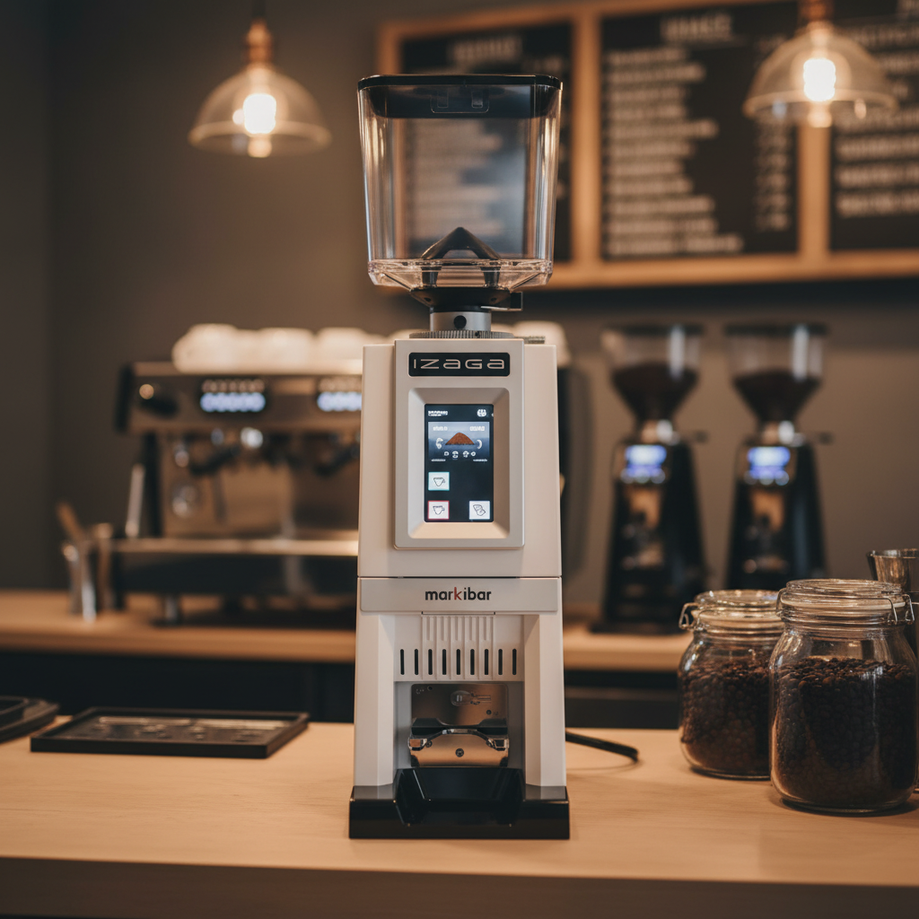 Markibar Izaga TFT in professional coffee shop