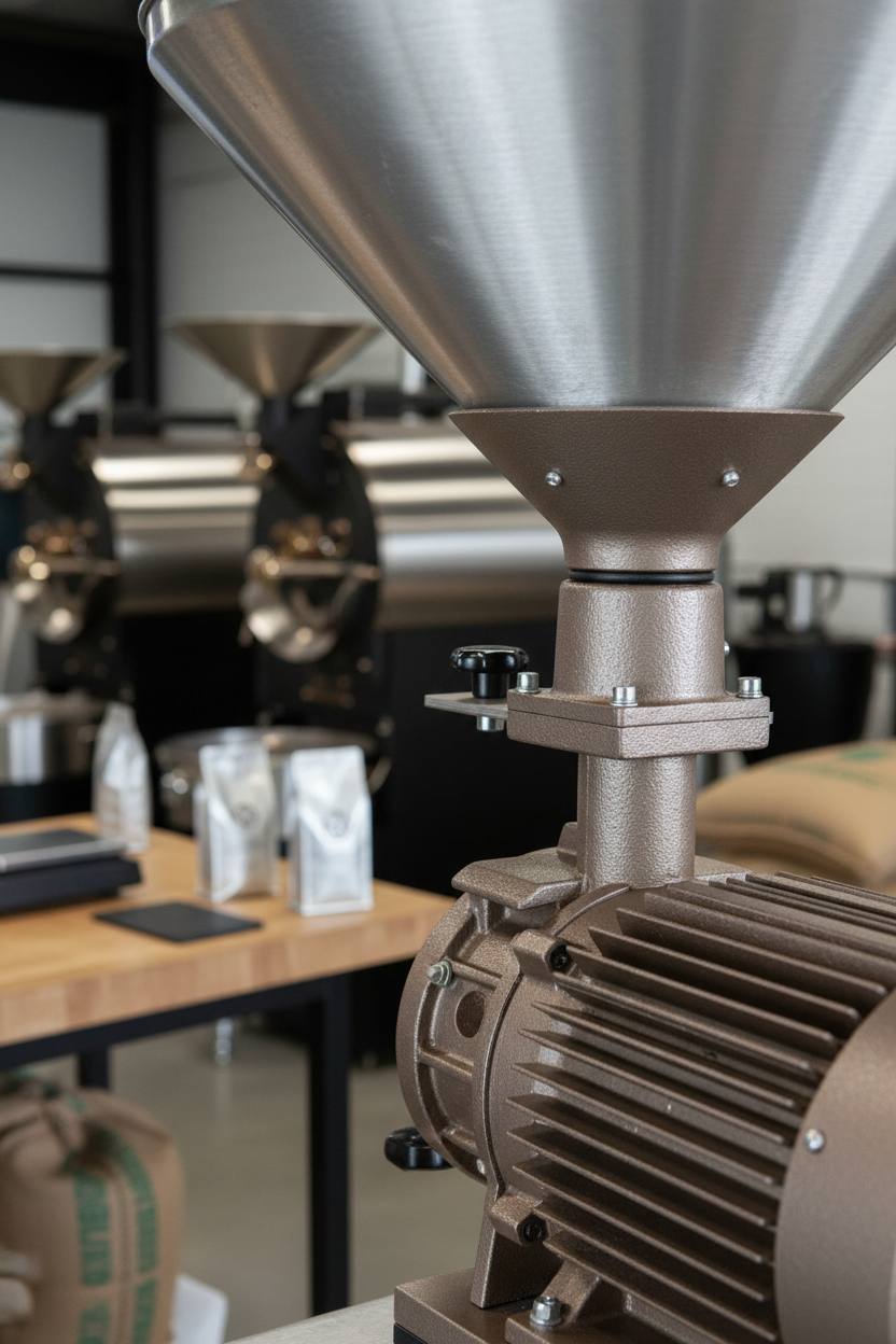 DK15 burr mechanism detail