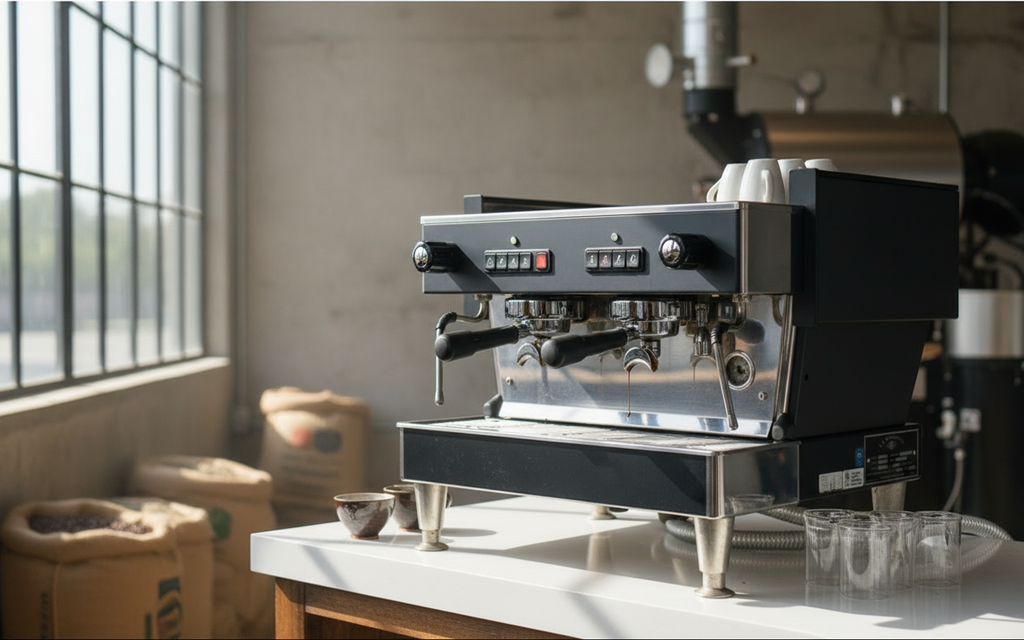 La Marzocco in coffee roastery