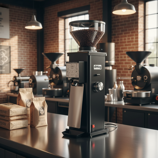 Ditting KR1203 in specialty roastery