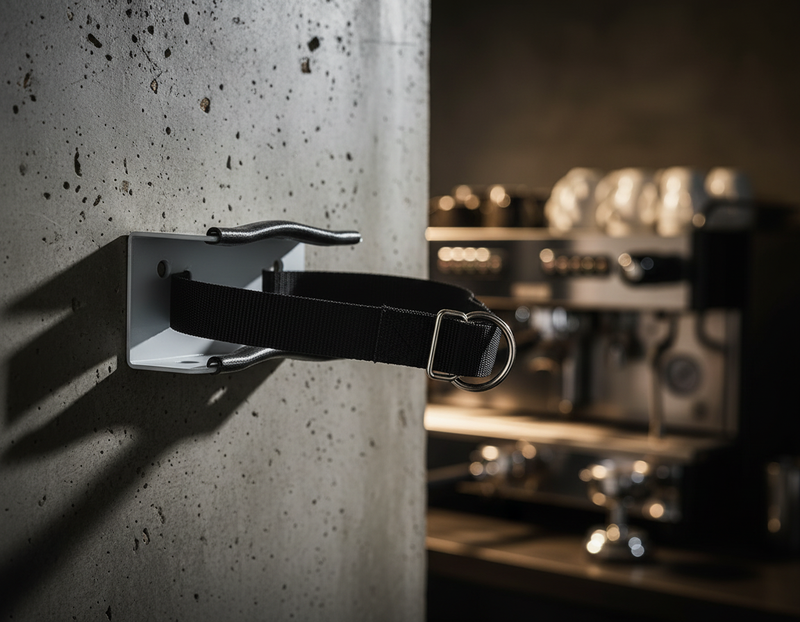 Gas Cylinder Wall Bracket - Premium Espresso Bar
