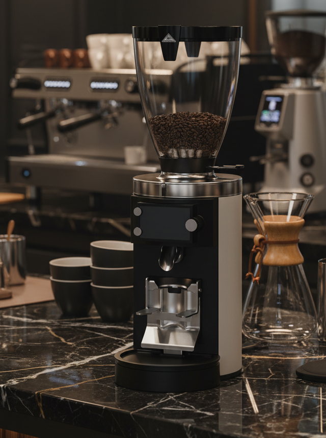 Mahlkonig E65S in upscale specialty coffee bar