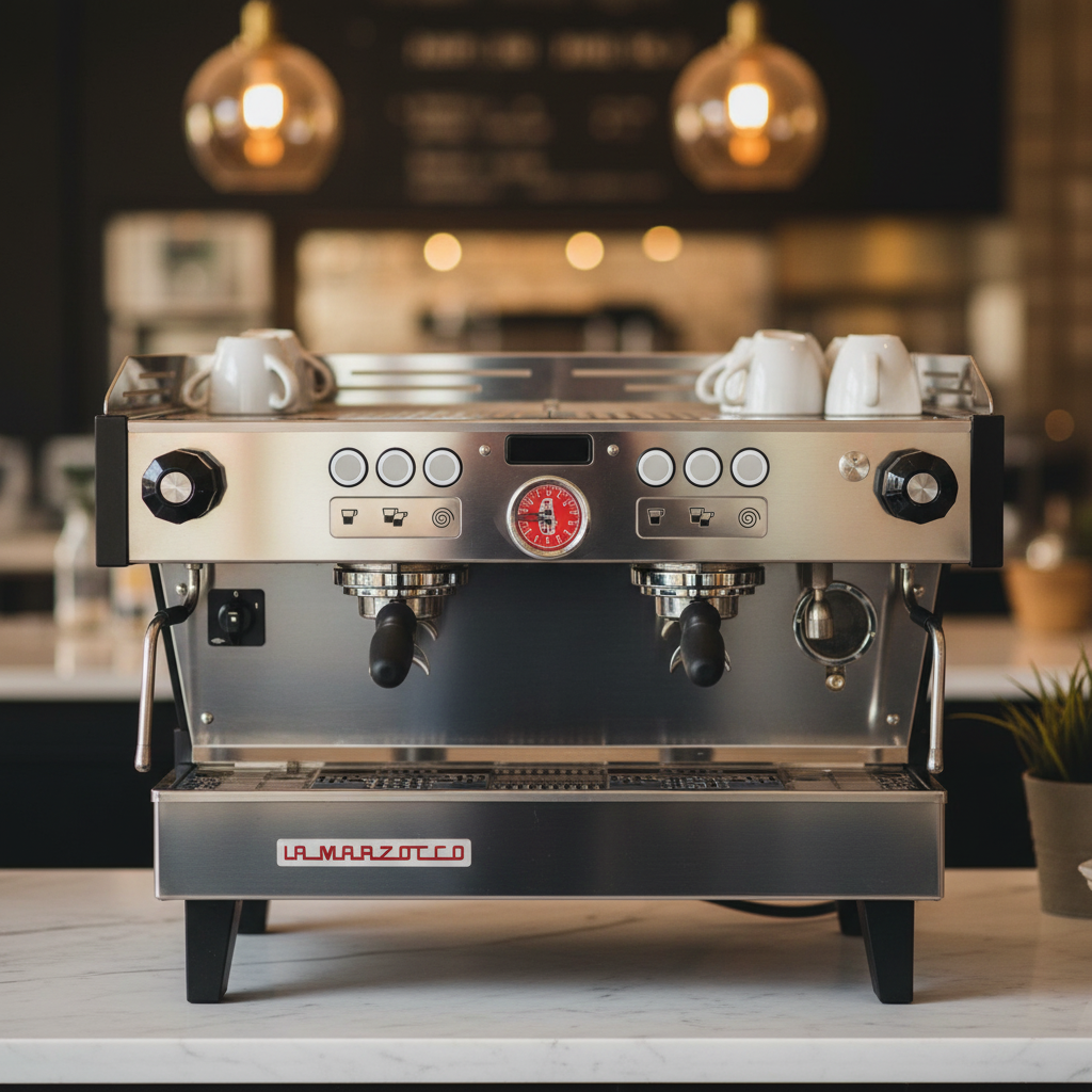 La Marzocco Linea PB - Front View in Coffee Shop