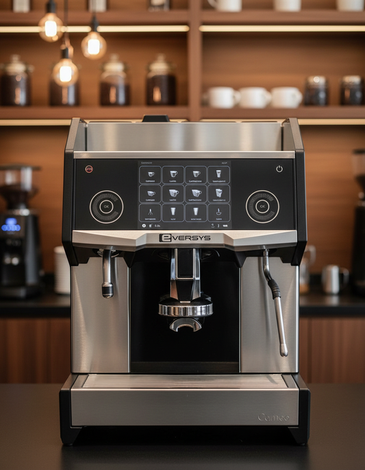 Eversys Cameo C'2 in elegant café - front view
