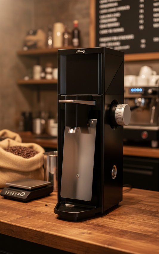 Ditting 807 in artisanal roastery