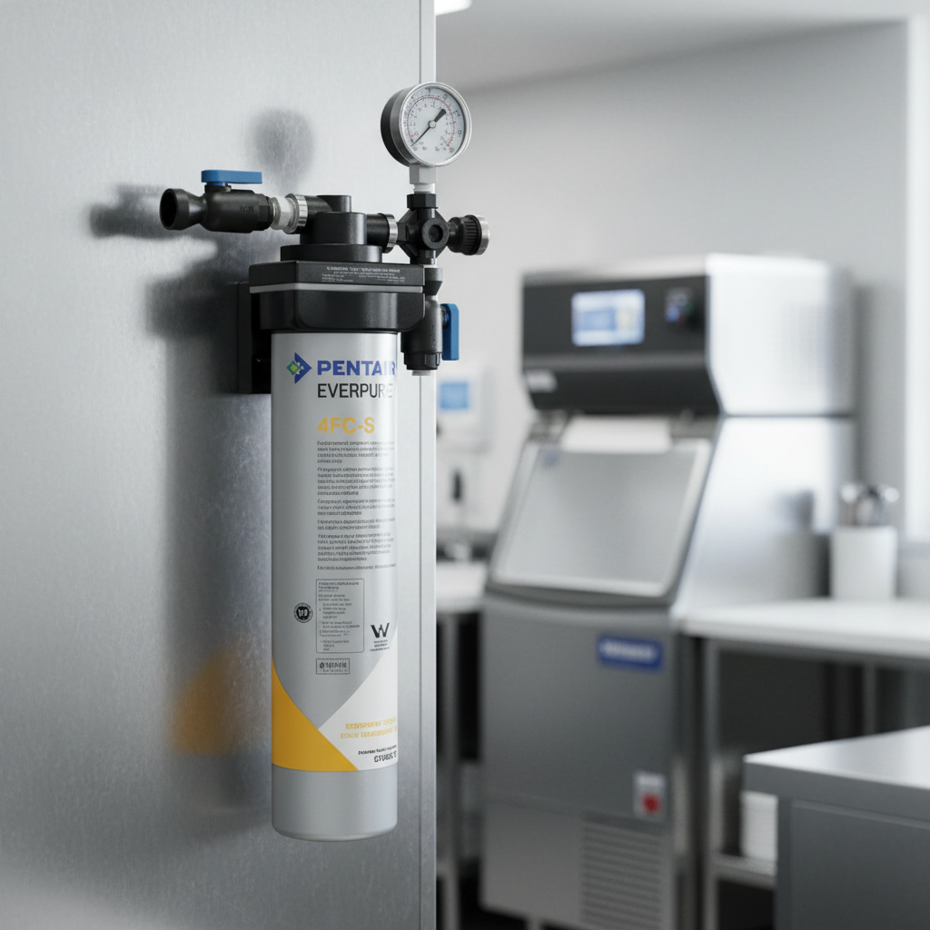 Pentair filter in commercial kitchen