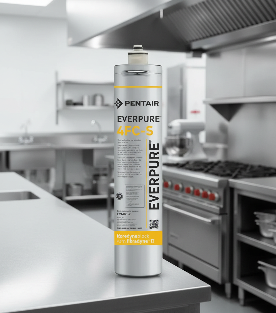 Pentair Everpure 4FC-S in Commercial Kitchen