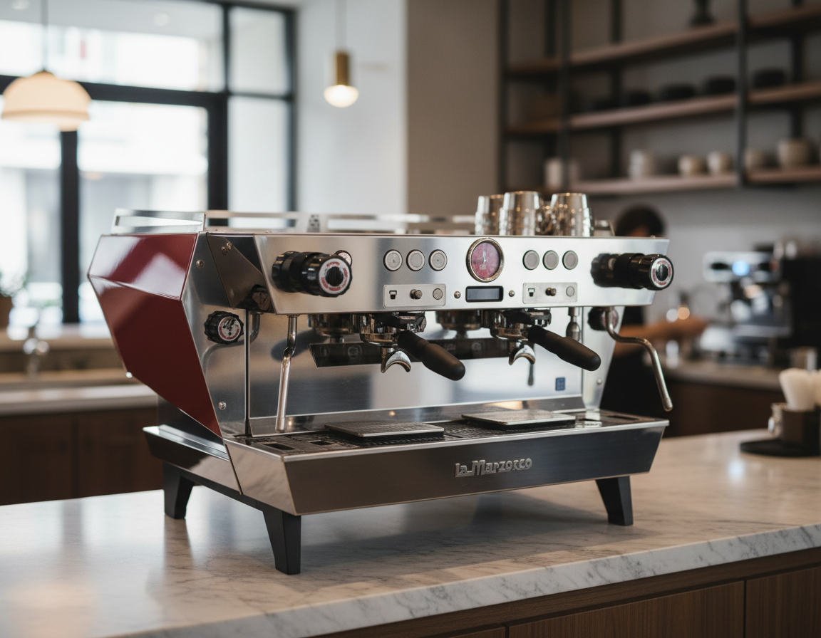 KB90 in upscale café setting