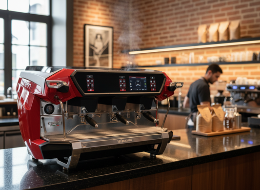 La Spaziale S50 Seletron (Electronic) 3 Group Commercial Espresso Machine