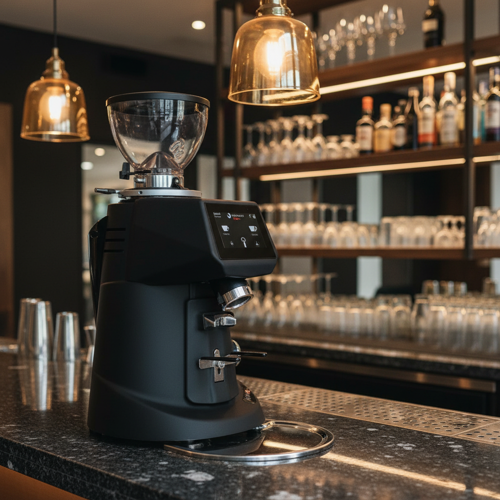 Fiorenzato F64 EVO in upscale restaurant bar