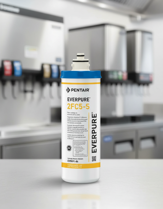 Pentair Everpure 2FC5-S with beverage equipment