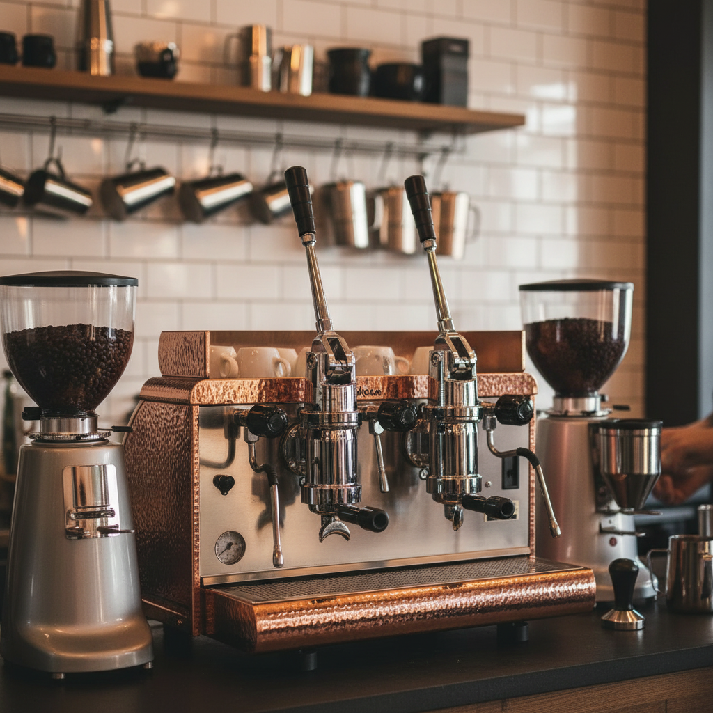 Victoria Arduino Athena in barista workspace