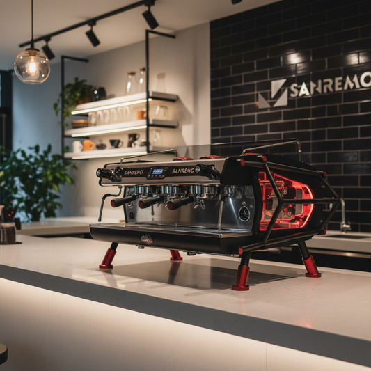 Sanremo Cafe Racer in contemporary coffee bar