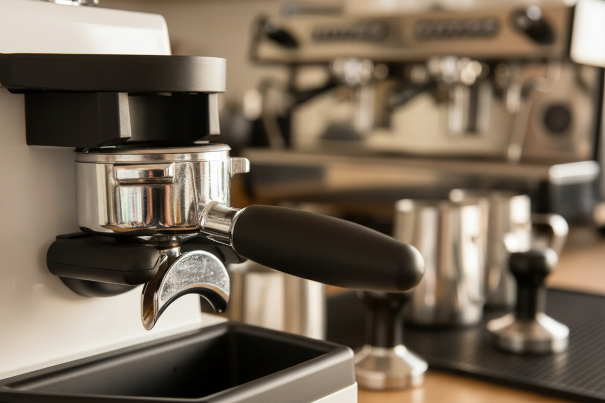 Doser Detail in Café Environment