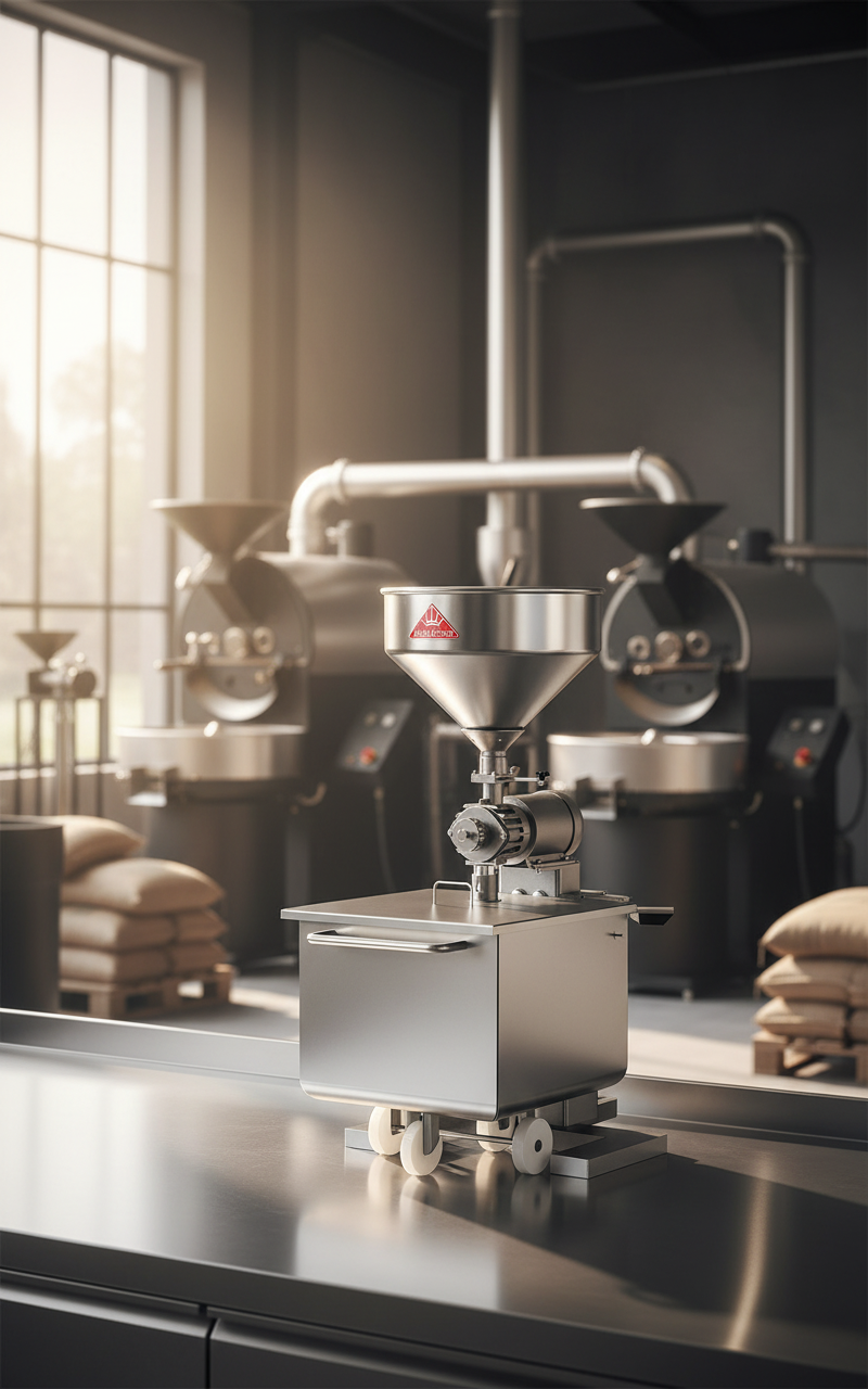 DK15 in commercial roastery