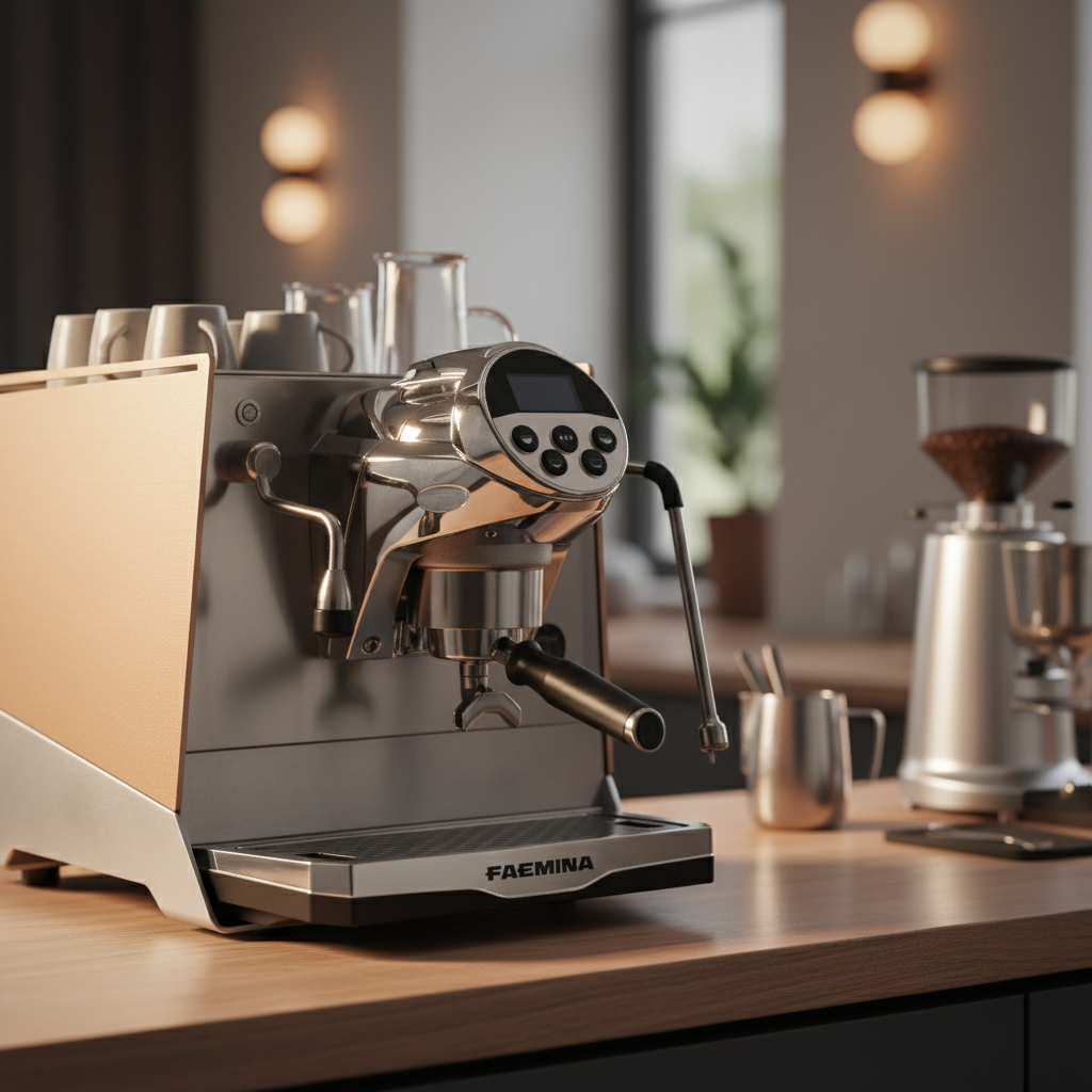 Faema Faemina in professional café setting