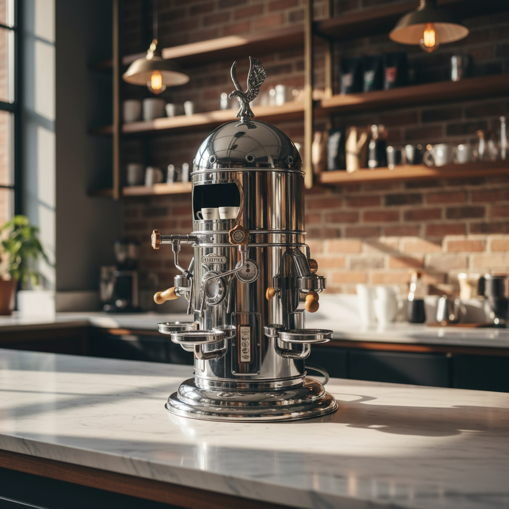 Elektra Belle Epoque in Modern Café Setting