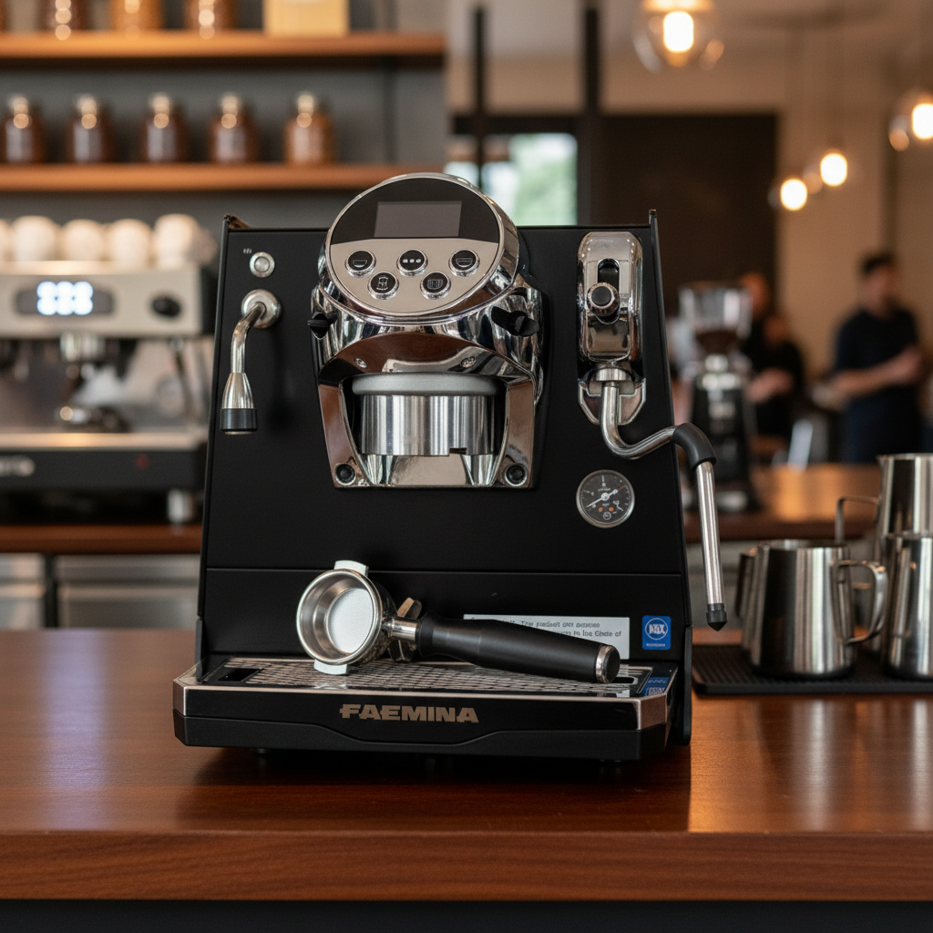 Faema Faemina in Modern Café