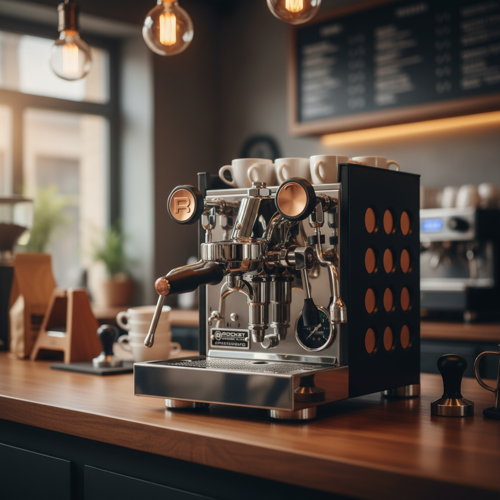 Rocket Appartamento TCA in upscale coffee shop