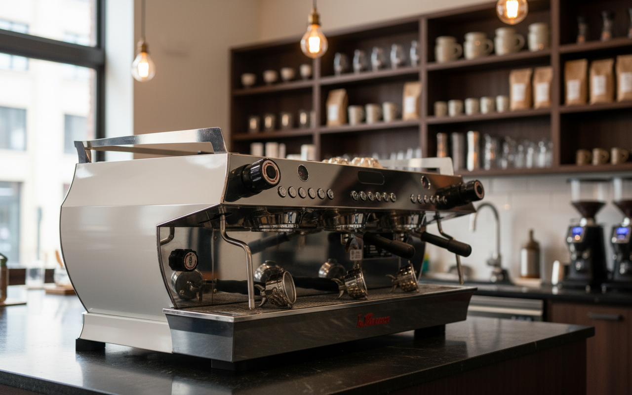 La Marzocco GB5 S AV 3 Group- Custom White (Open Box)