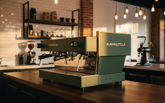 La Marzocco - Linea Classic AV 3 Group - Custom Green and Gold - 2015