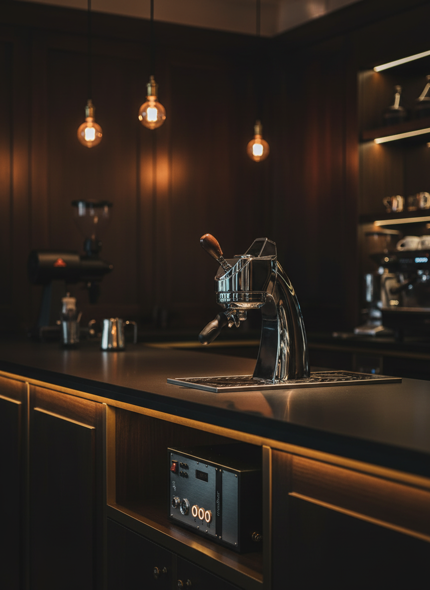 ModBar in luxury coffee bar