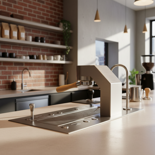 Mavam espresso machine in contemporary coffee shop