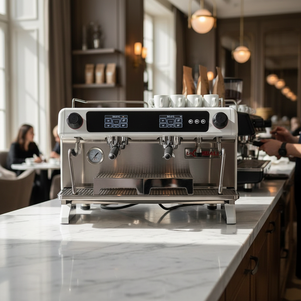 La Cimbali M40 in upscale restaurant setting