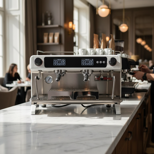 La Cimbali M40 in upscale restaurant setting