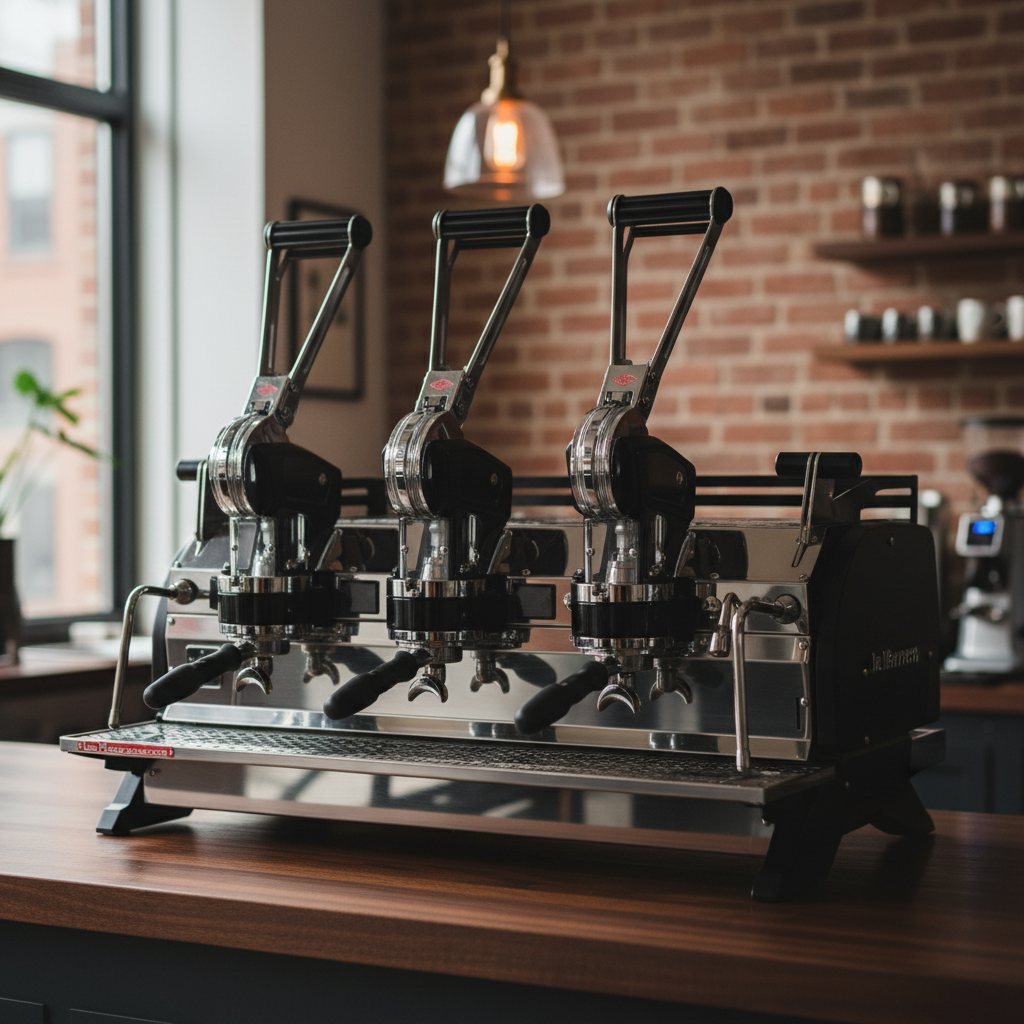 La Marzocco Leva S in premium coffee shop