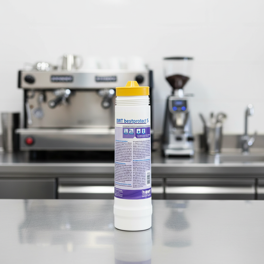 BWT filter cartridge in commercial kitchen
