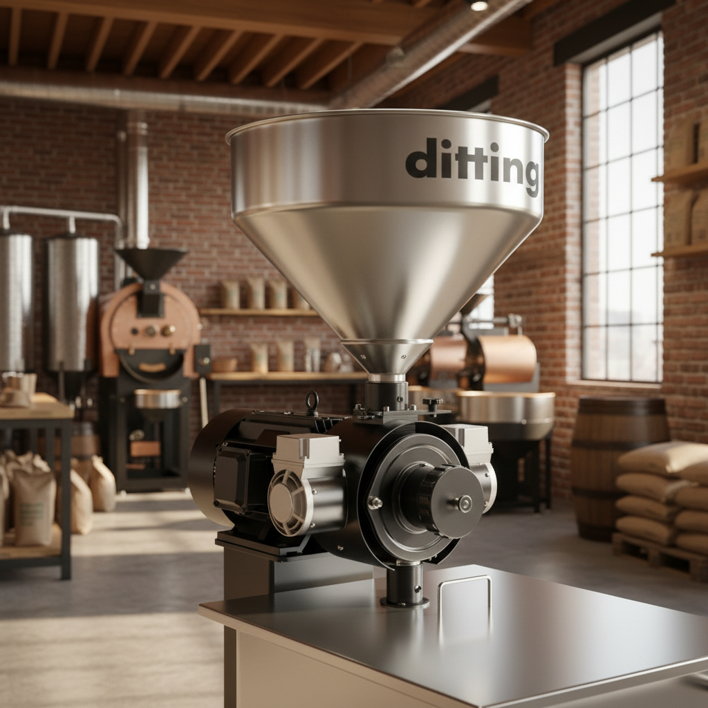 Ditting 1827 in Premium Roasting Facility