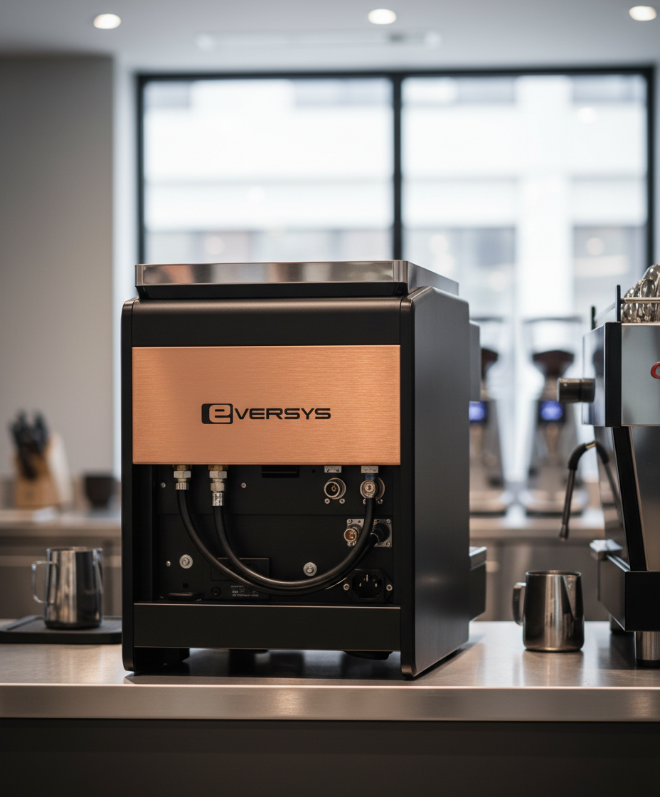 Eversys Cameo C'2 in professional workspace - rear view