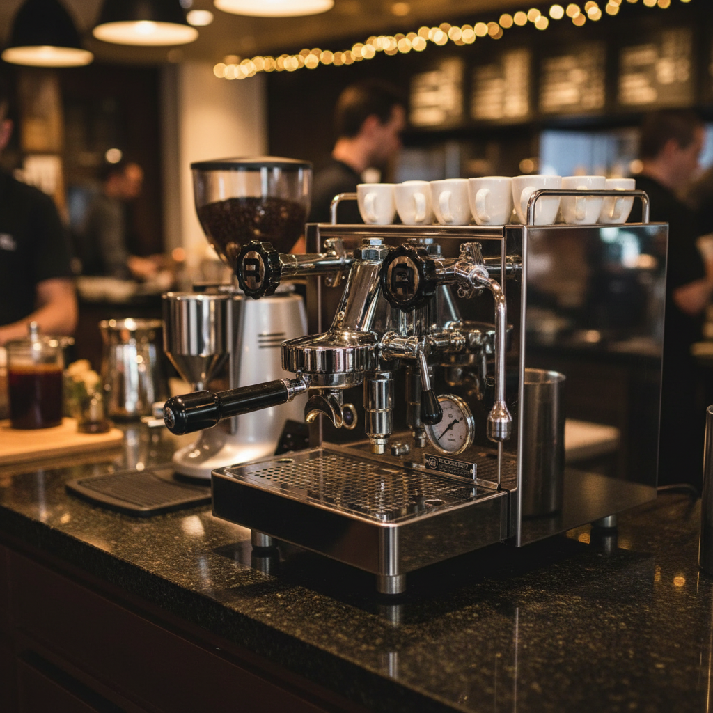 Rocket R58 in professional cafe