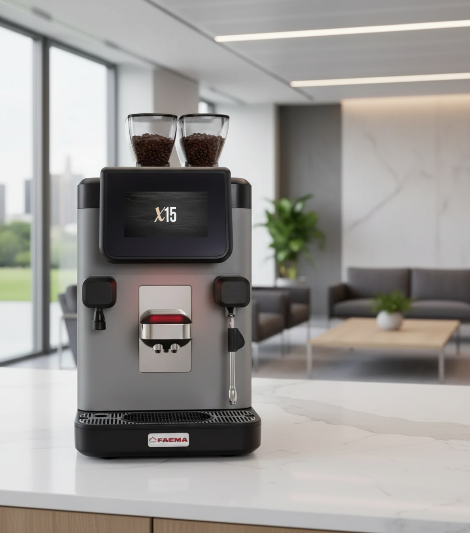 Faema X15 CP10 in executive office lounge