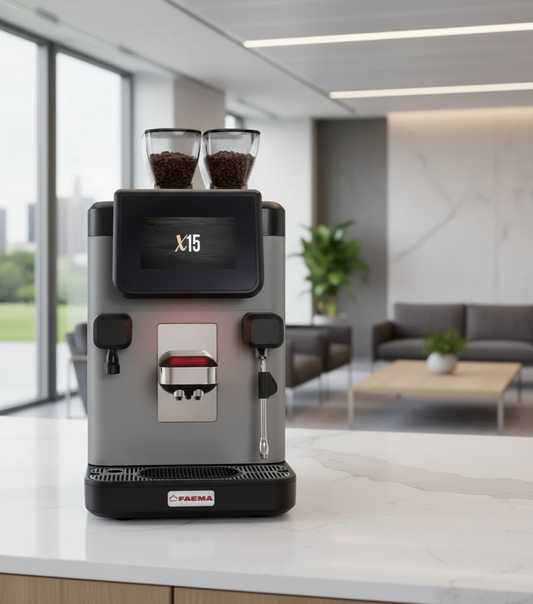 Faema X15 CP10 in executive office lounge