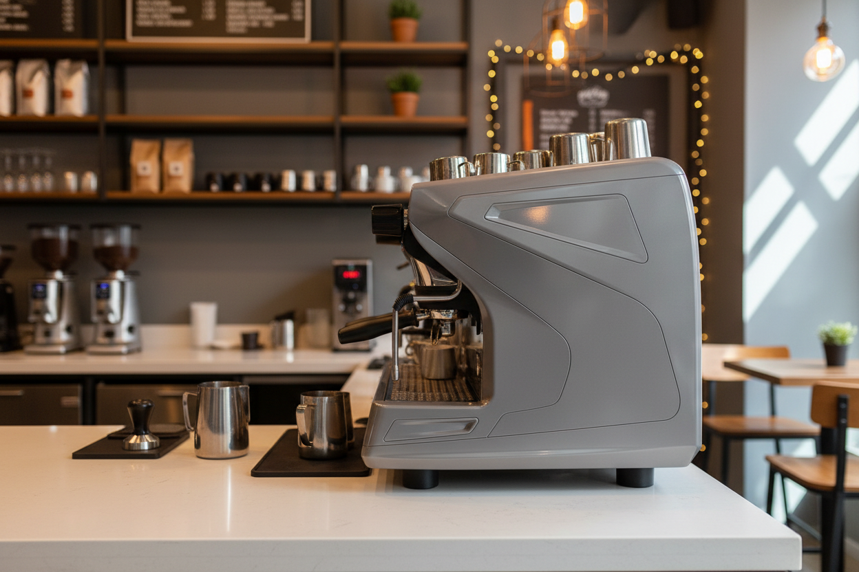 Contemporary coffee shop