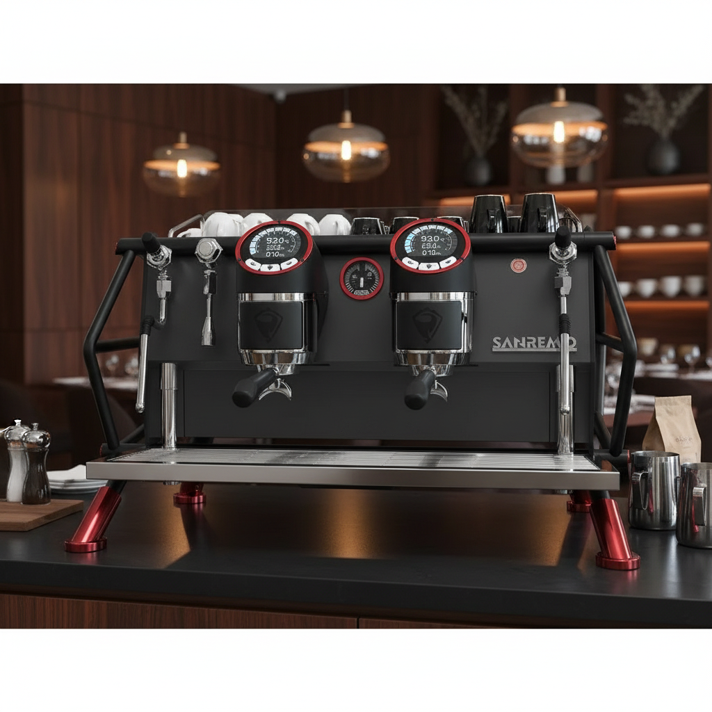 Sanremo Cafe Racer in upscale restaurant