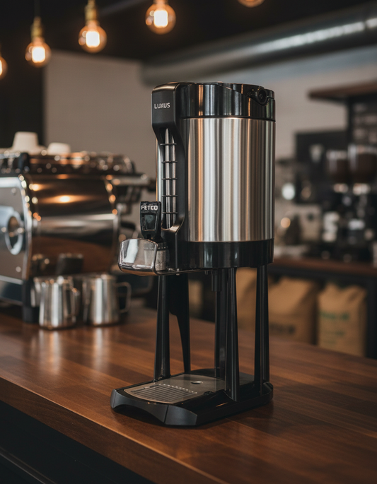Fetco Dispenser in Café Setting