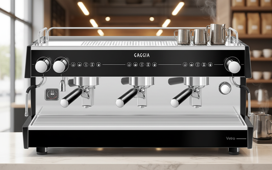 Gaggia Vetro 3 Group Commercial Espresso Machine