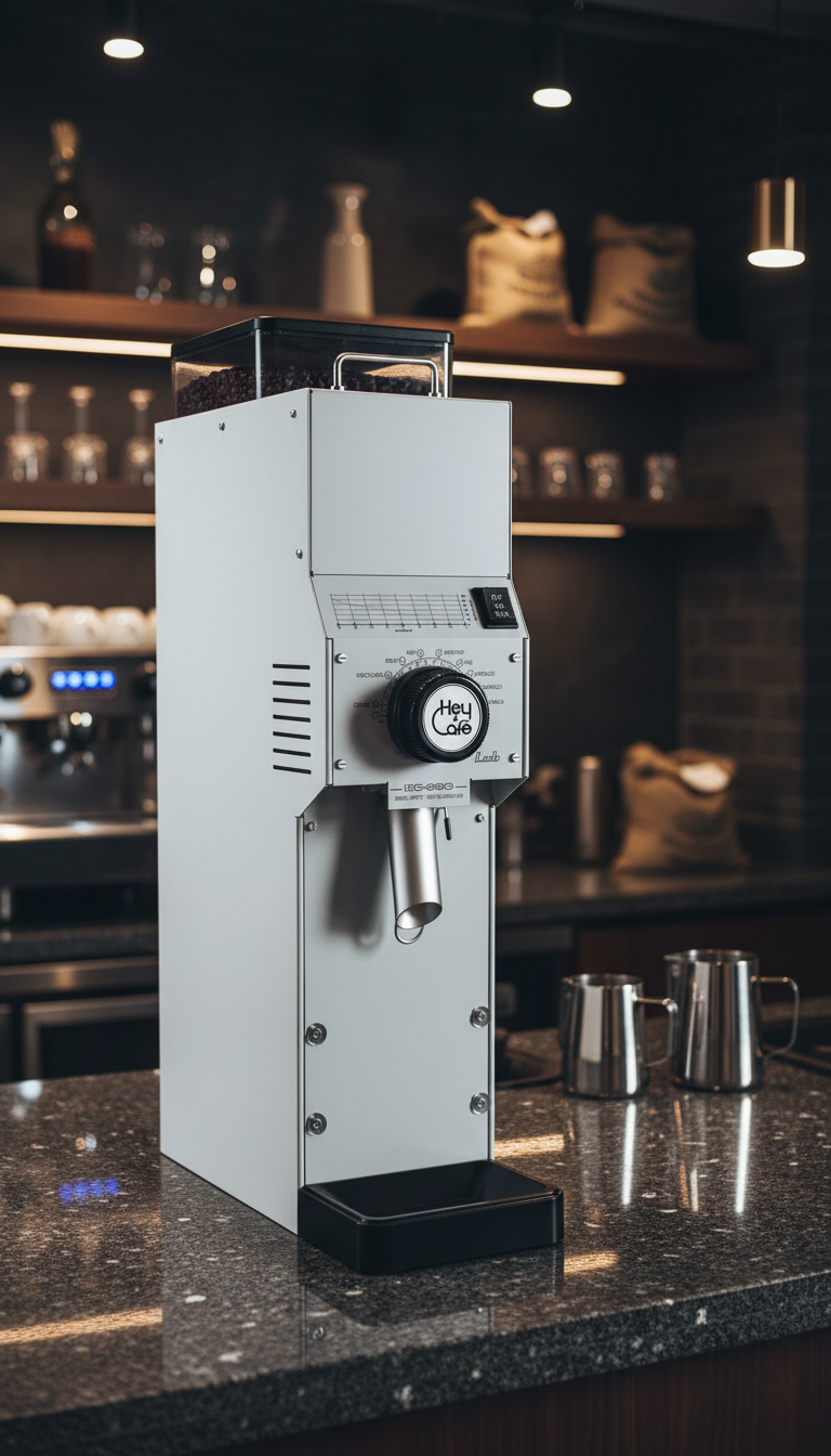 HeyCafe HC-880 LAB in professional barista workspace