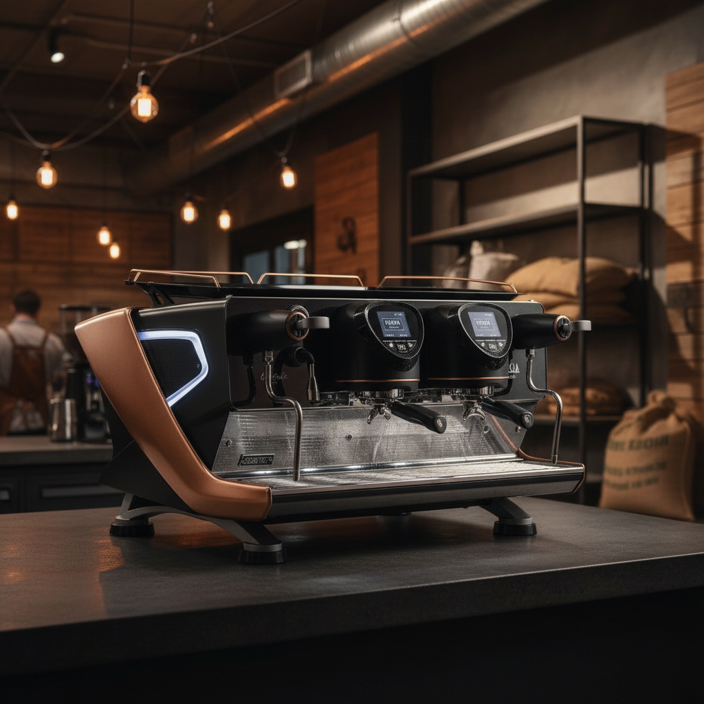 Gaggia La Reale DFC in premium specialty roastery