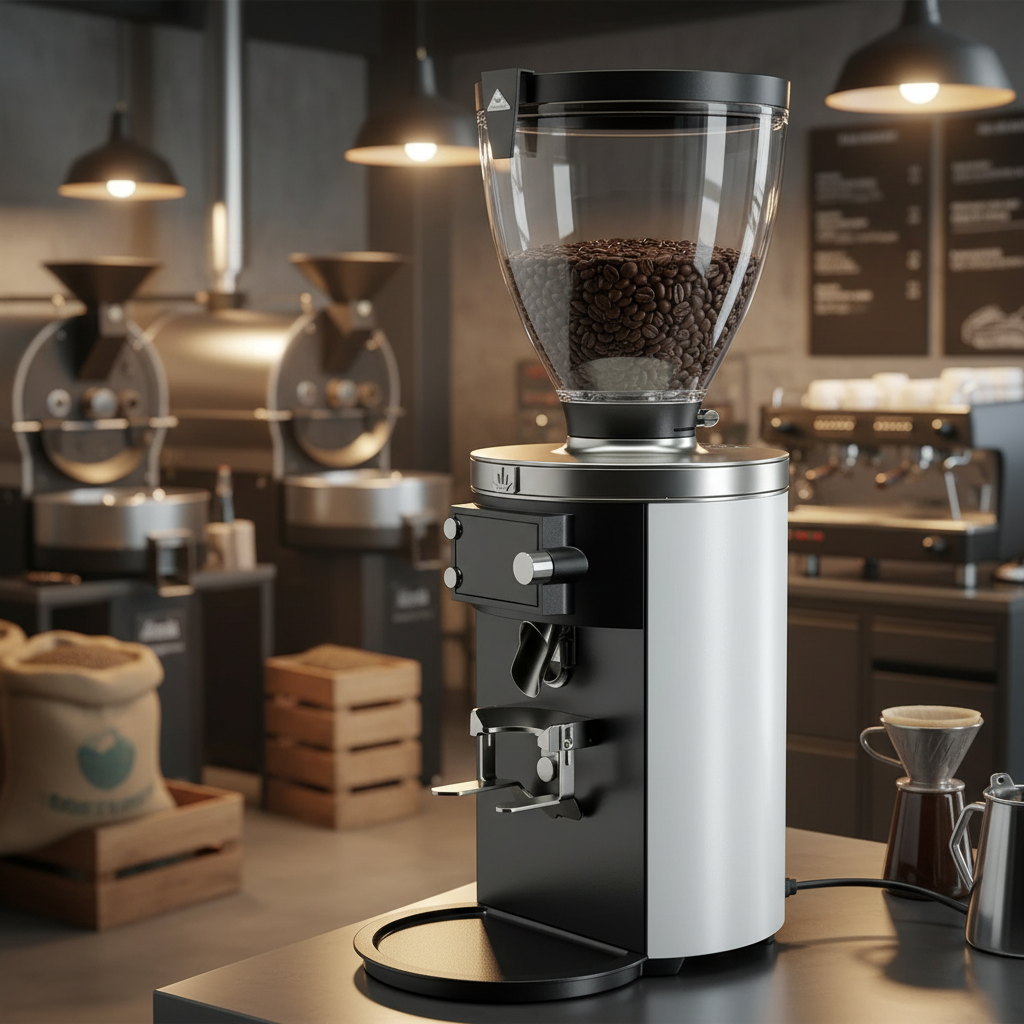 Mahlkonig E80T GbS - Coffee Roastery Side View